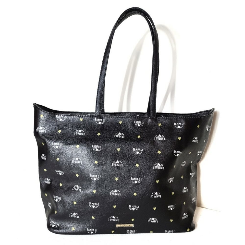 Rampage Black Over Size Hand Bag Nwt